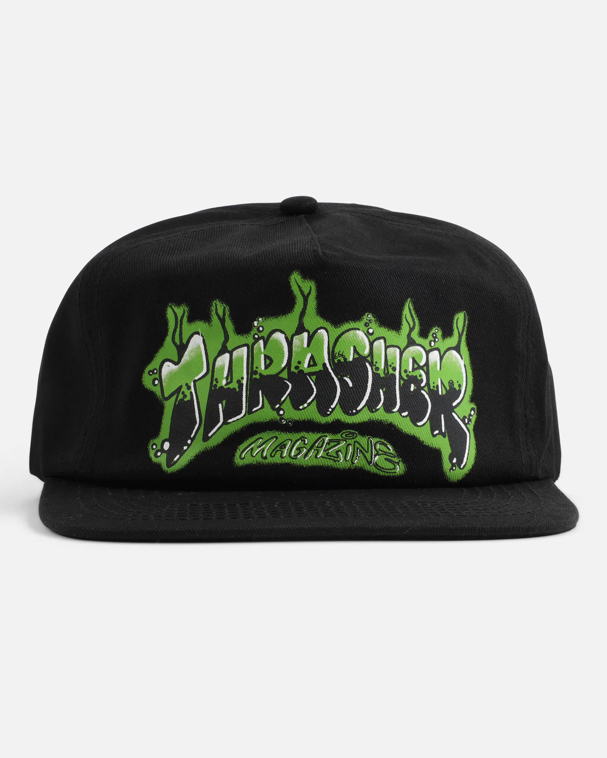 Thrasher Airbrush Black Snapback Hat