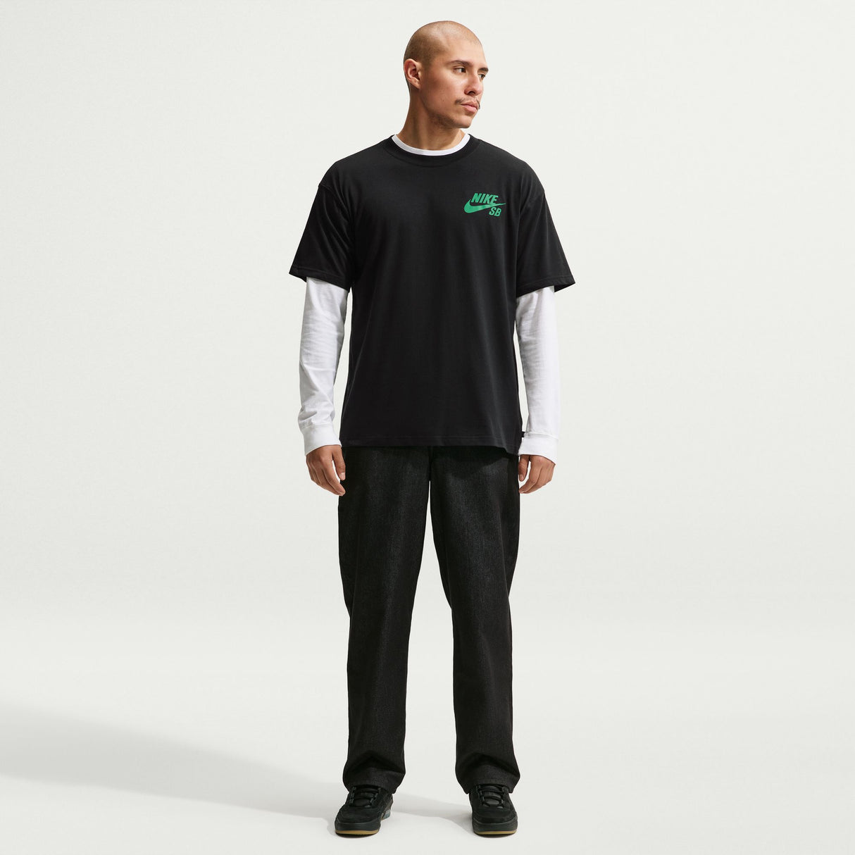 Nike SB Logo LBR Black T-Shirt