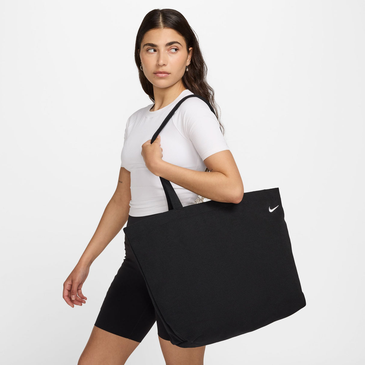 Nike Heritage 2.0 Black / Volt / White Tote Bag