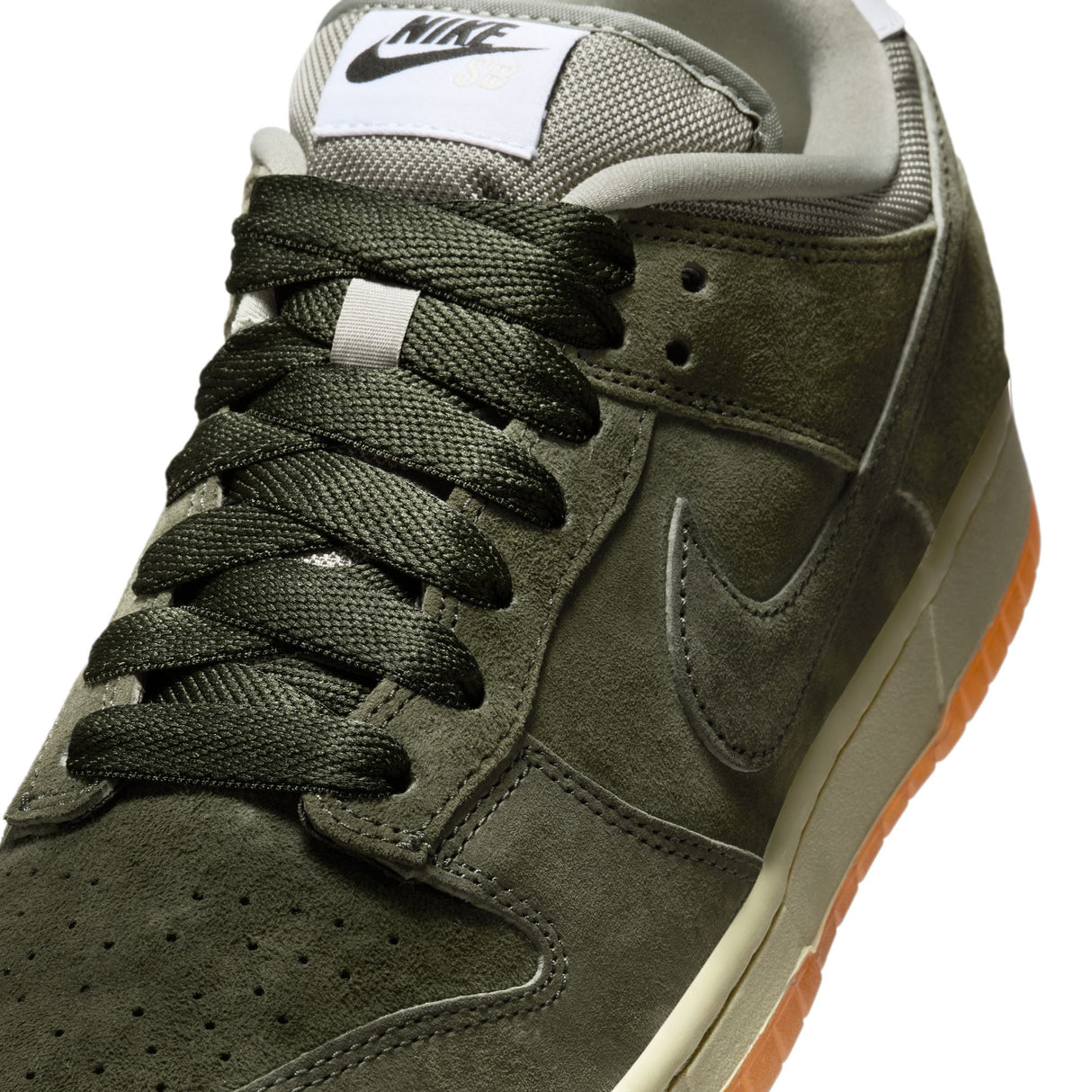 Nike SB Dunk Low Pro B Sequoia/Light Army/White Shoes (Read Description)