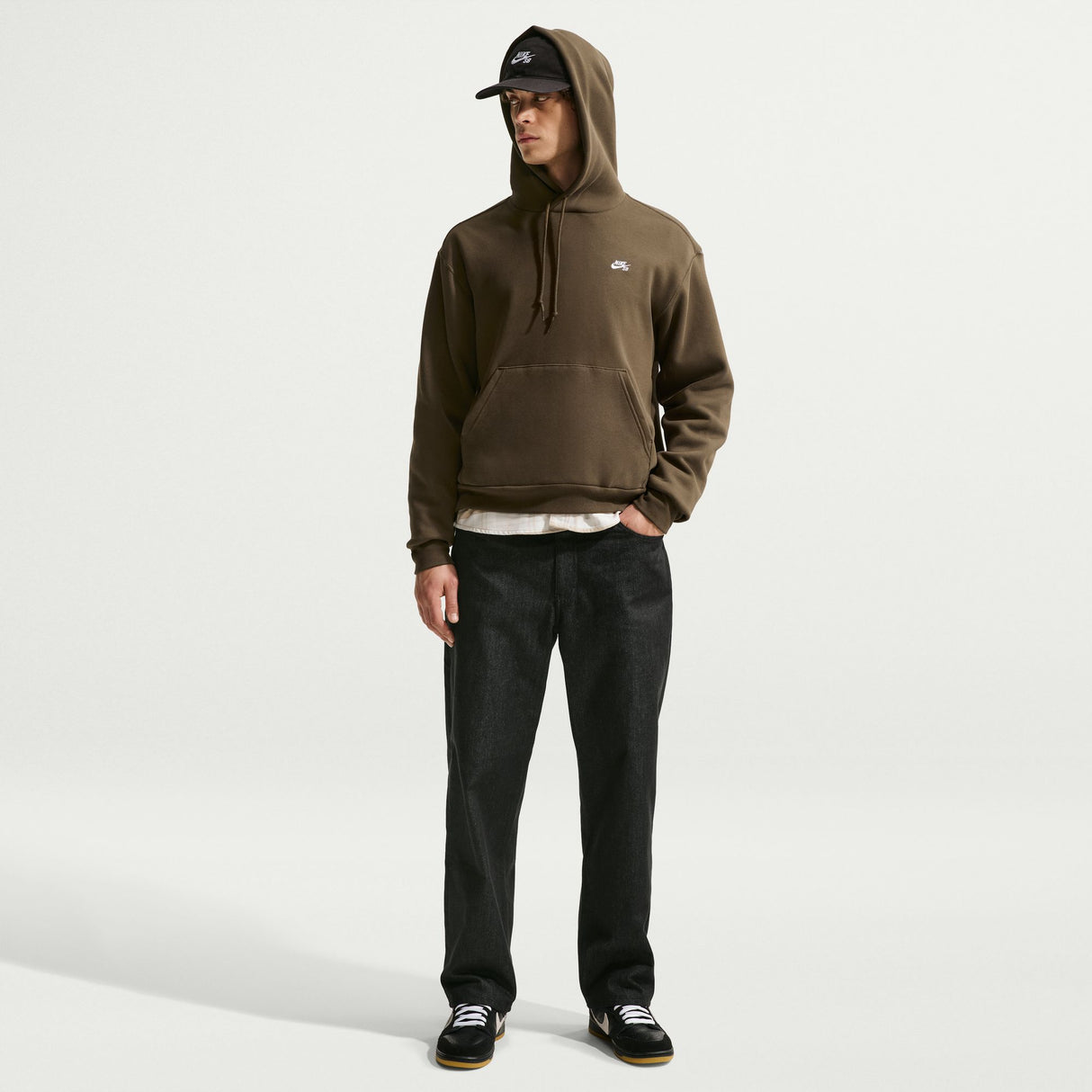 Nike SB Loose Fit Black Denim Skate Pant