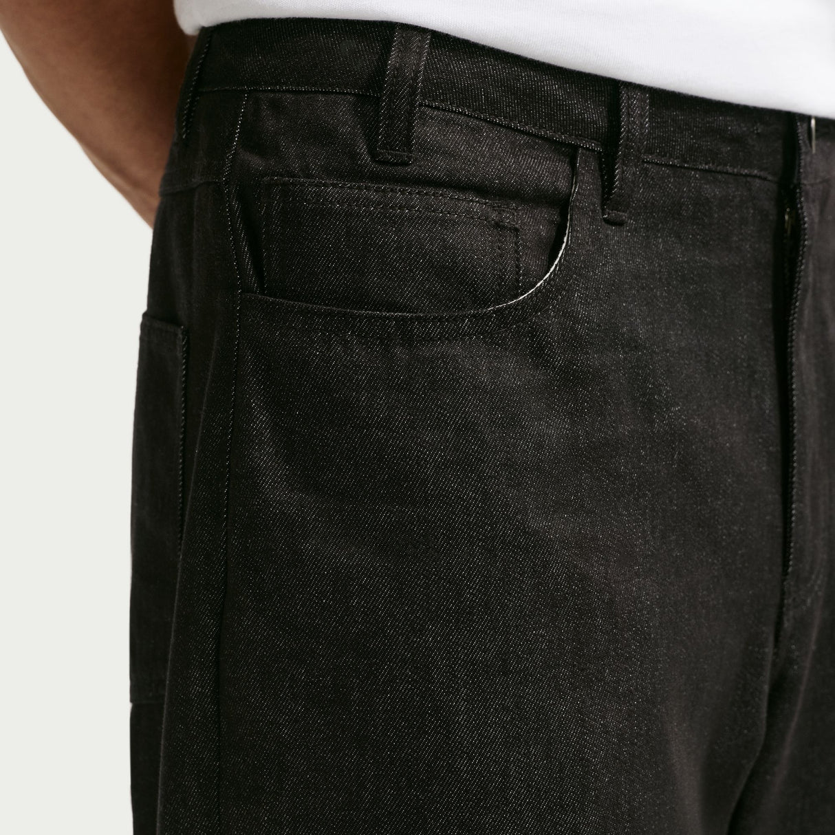 Nike SB Loose Fit Black Denim Skate Pant