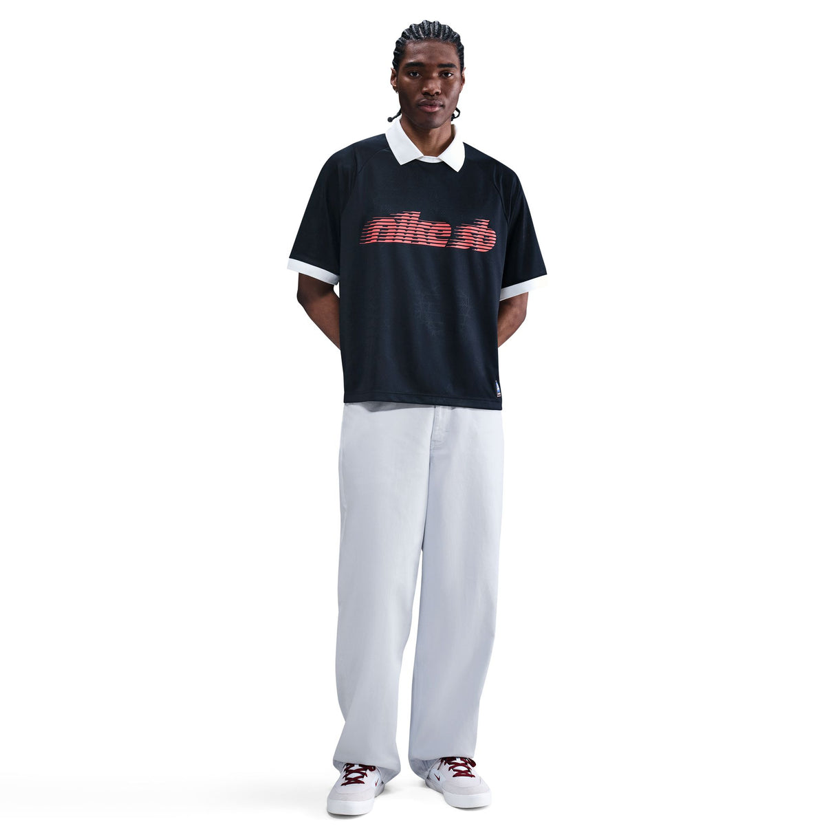 Nike SB Loose Fit Football Grey Denim Skate Pant
