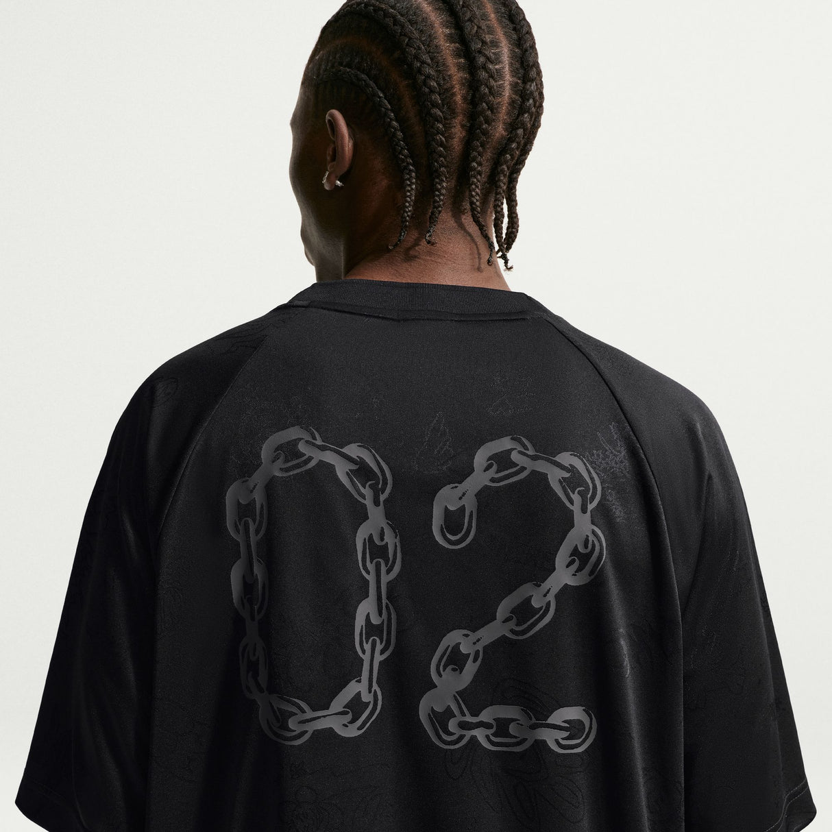 Nike SB Desk Doodle Black Jacquard Skate Jersey