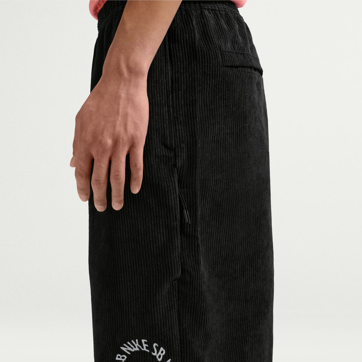 Nike SB Black / White Corduroy Skate Shorts