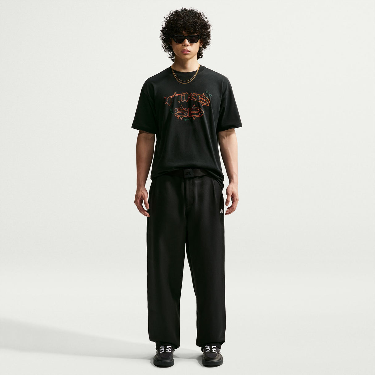 Nike SB Gothic Logo Black S/s Shirt
