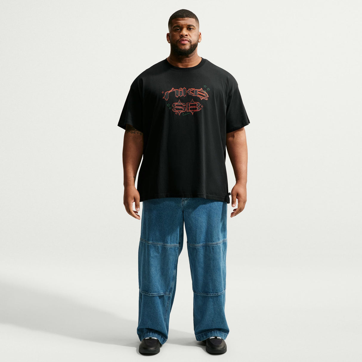 Nike SB Gothic Logo Black S/s Shirt