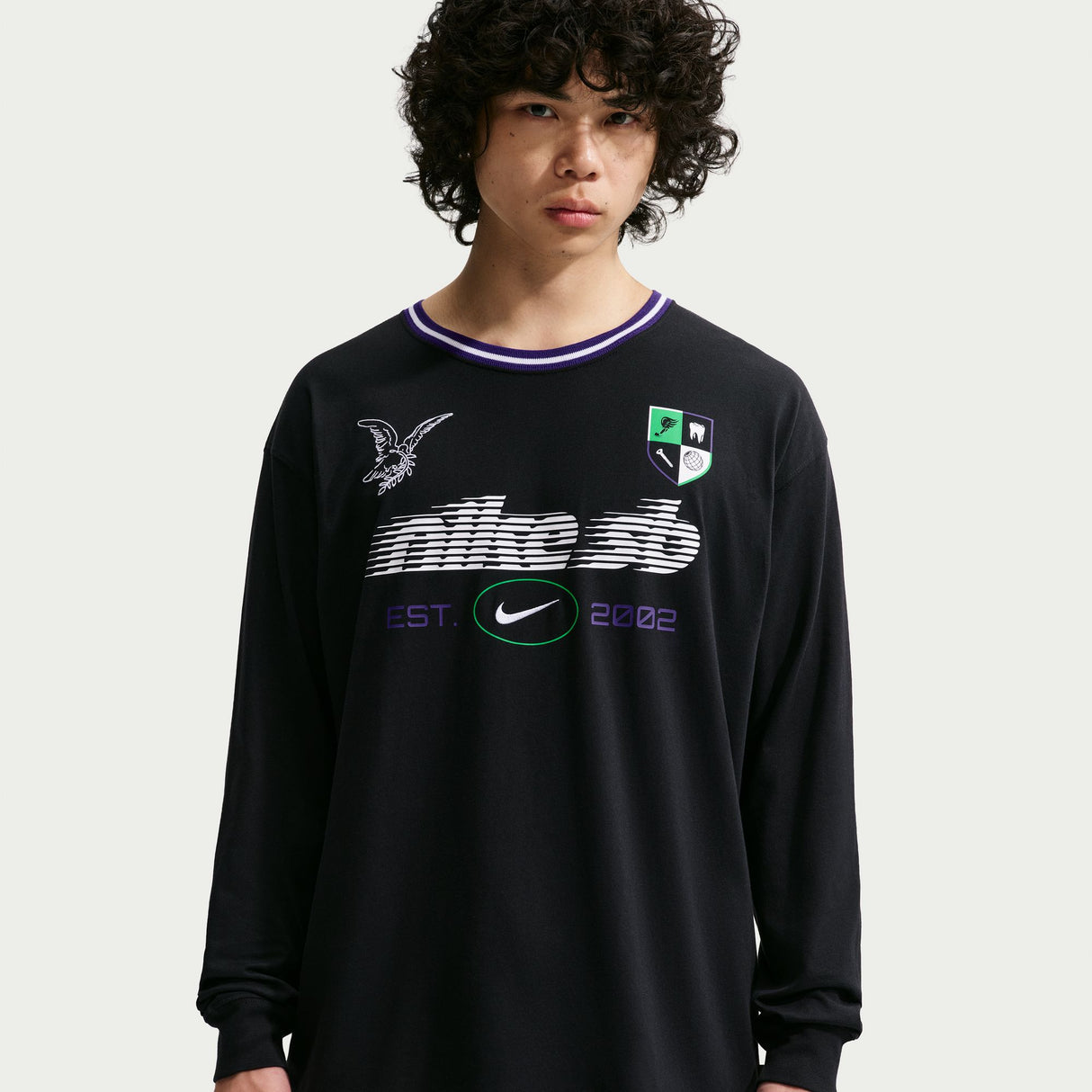 Nike SB Rugby Black L/s Shirt