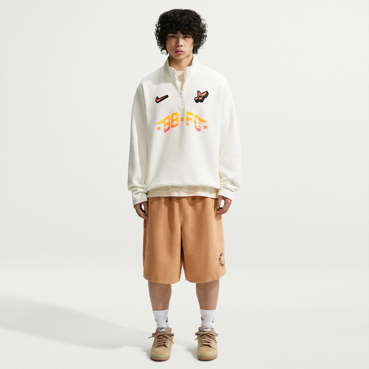 Nike SB Sail FC Pack Half Zip Crew Fleece