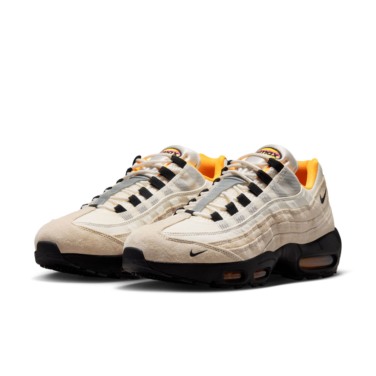 Nike SB Air Max 95 FC Pack Club 58 Sail/Black/Laser Orange Shoes (Read Description)