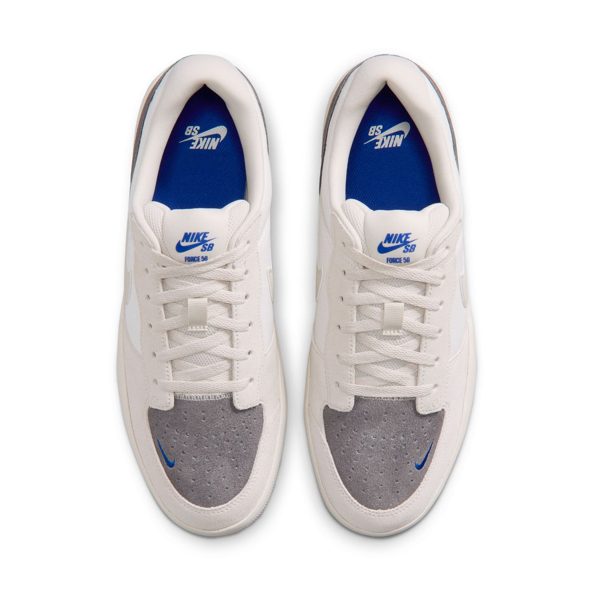 Nike SB Force 58 Phantom/Light Orewood Brown-Pencil Point Skate Shoes (IQ8398-001)