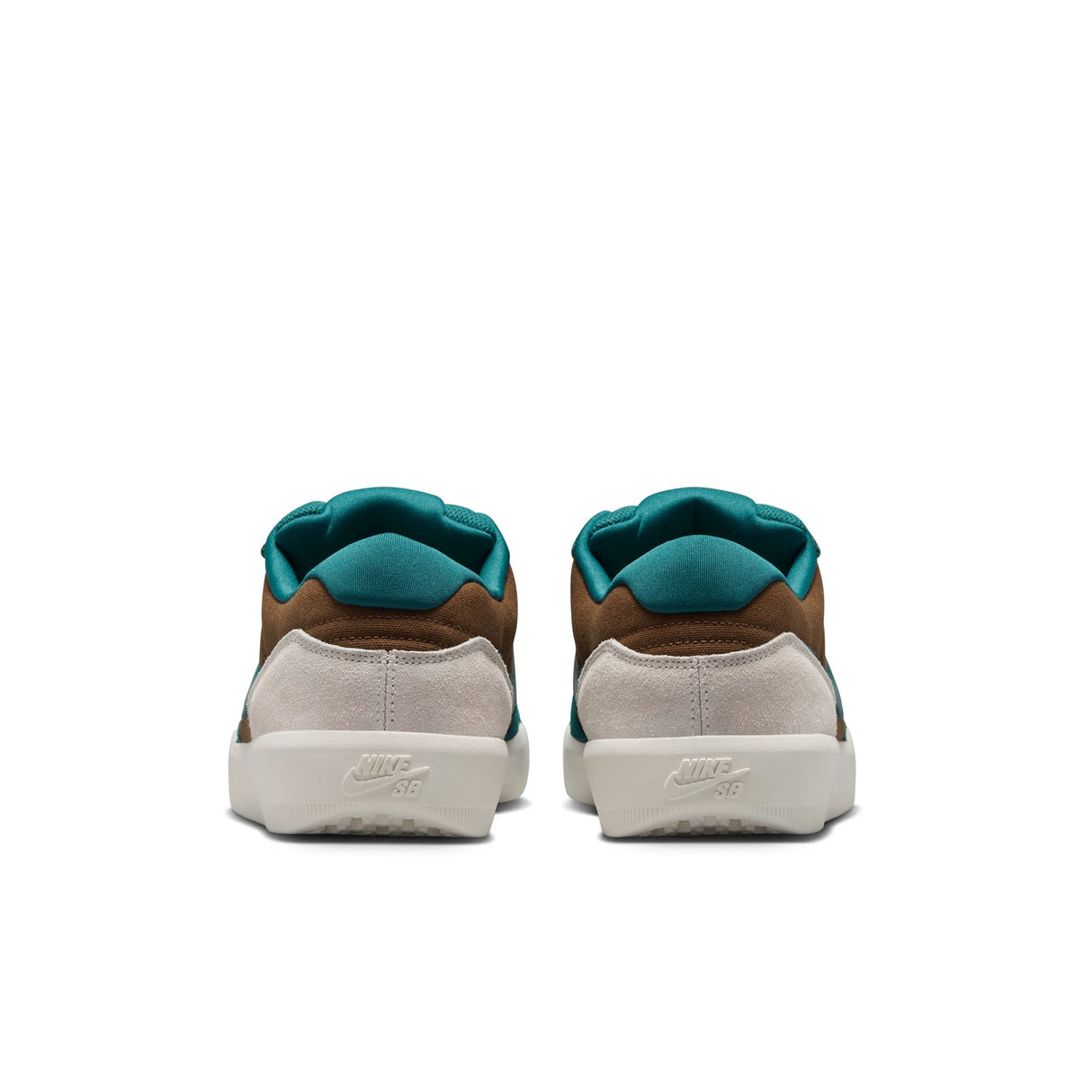 Nike SB Force 58 Mosswood Brown/Geode Teal/Lt Orewood Brown Skate Shoes (IQ8398-201)