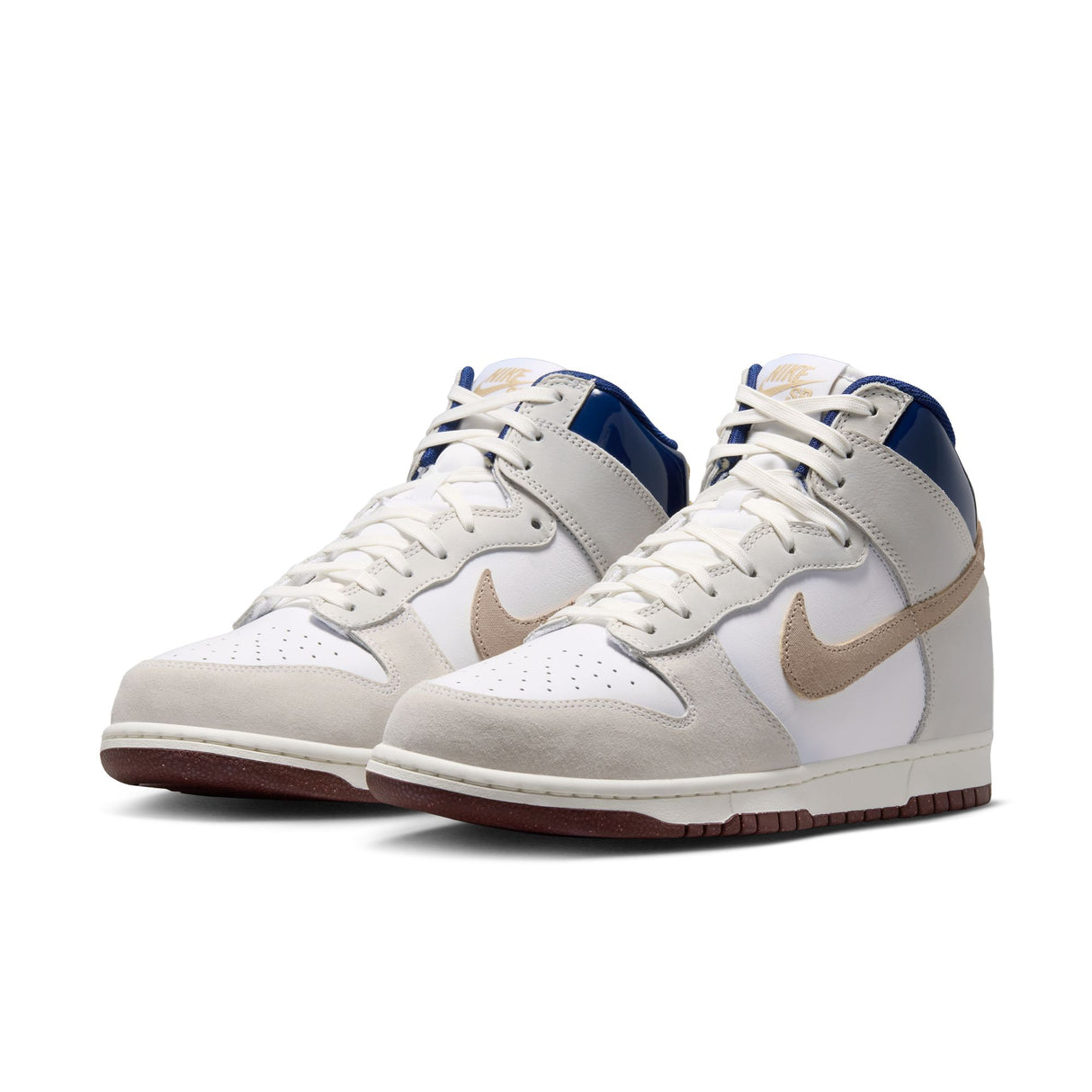 Nike SB Dunk High Pro x Beyond Store White / Ivory - Sand Dune - Blue Void Shoes (Read Description)