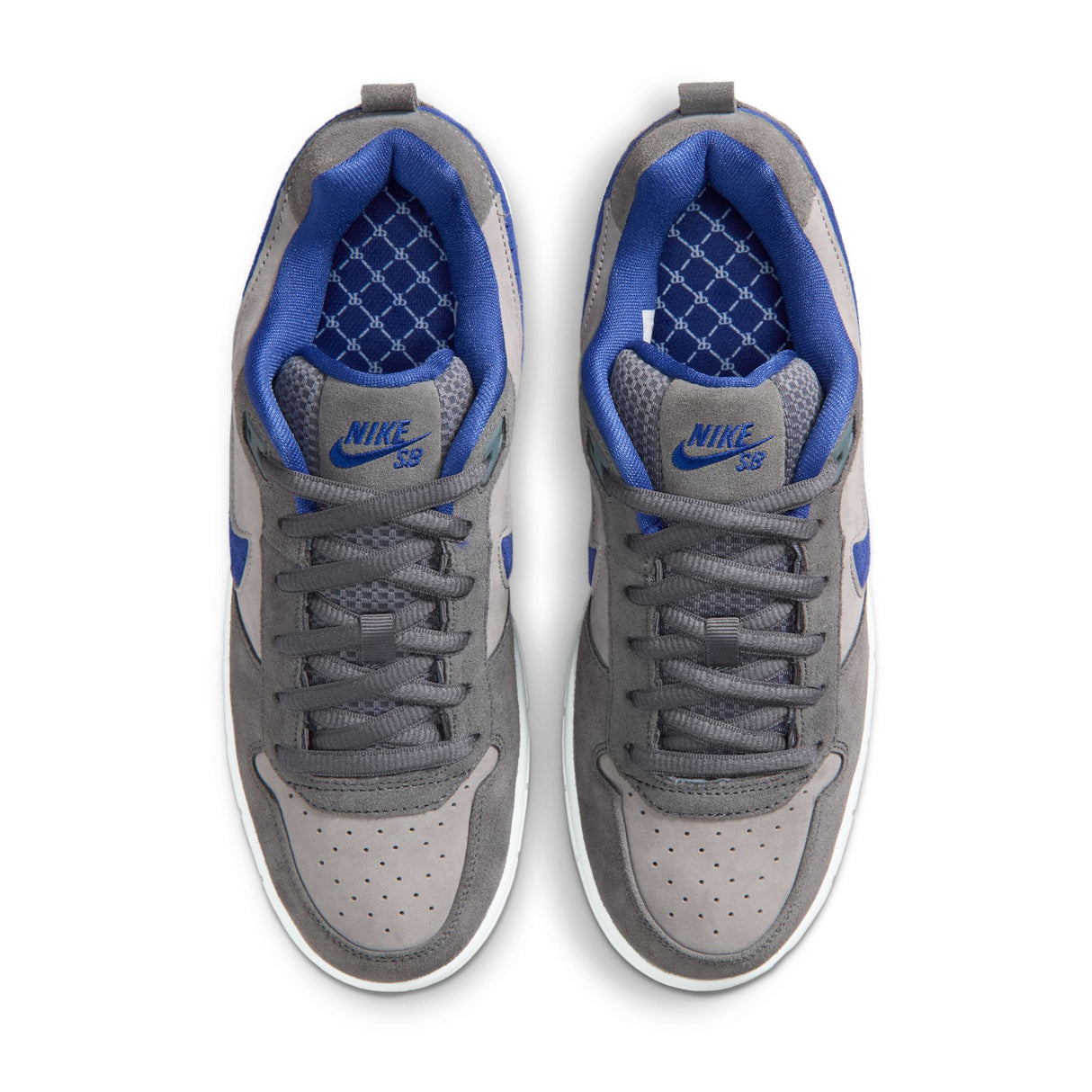 Nike Sb Zoom Air Paul Rodriguez Low Flint Grey / Deep Royal Blue Shoes