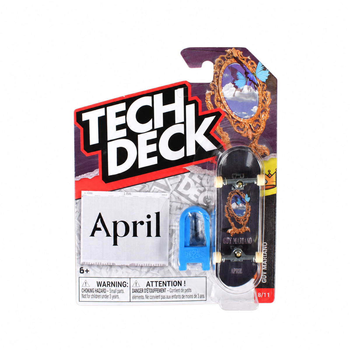 Tech Deck April Guy Mariano Mirror Mirror 2 Fingerboard Complete