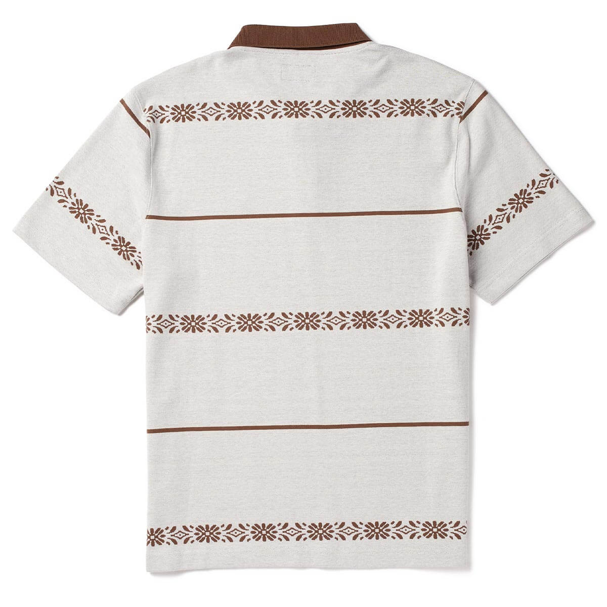 Seager Azteca White Polo S/s Shirt