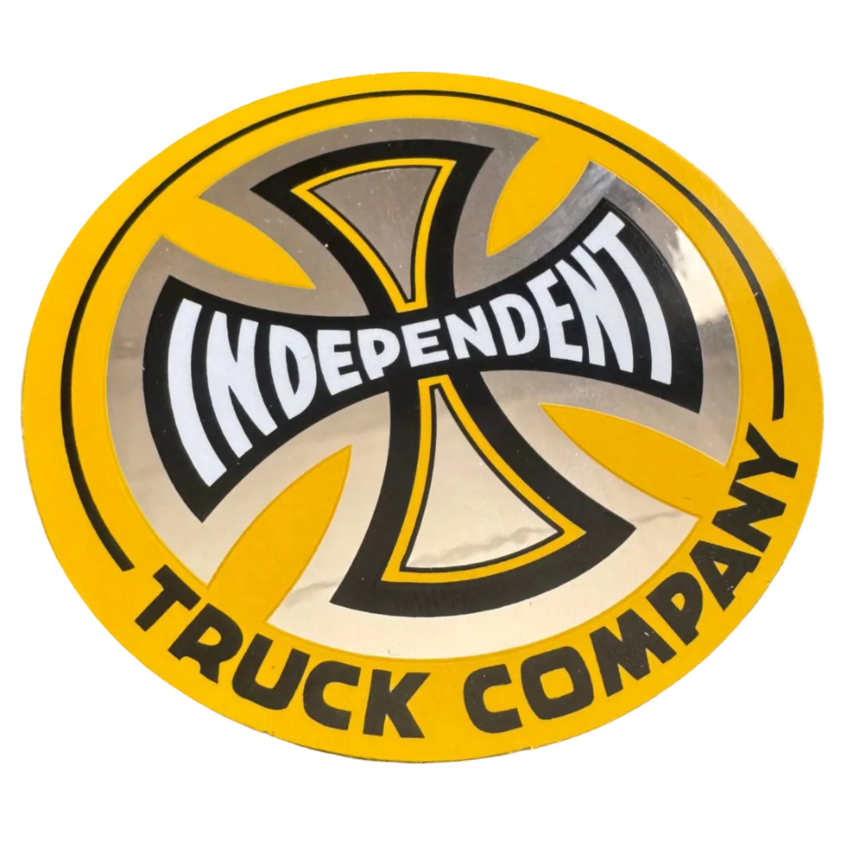 Independent Truck Co Iron Cross Foil 3" Sticker