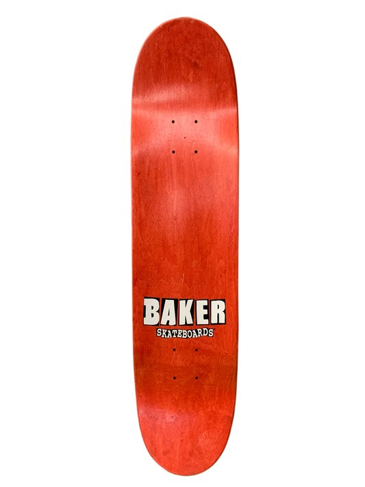 Baker Jeff Lenoce Muertos Skeleton Red 7.8" Classic Skateboard Deck