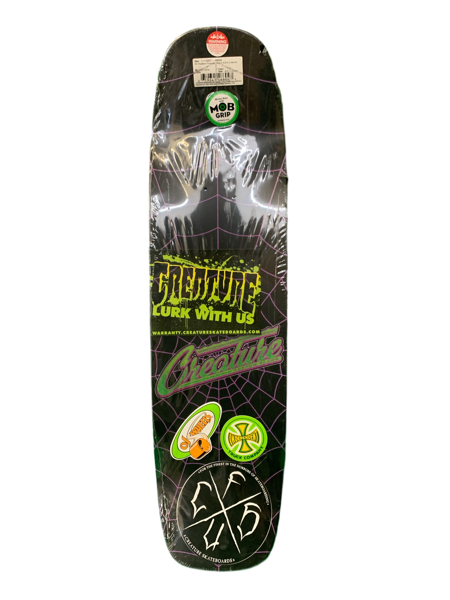 Creature 64 Impaleya Poweply 8.8" Classic Skateboard Deck