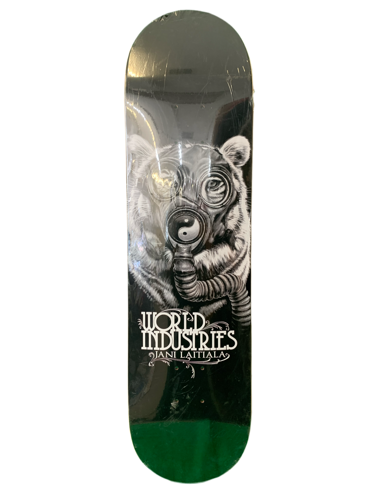 World Industries 2011 Jani Laitiala Tiger Mask 8" Classic Skateboard Deck
