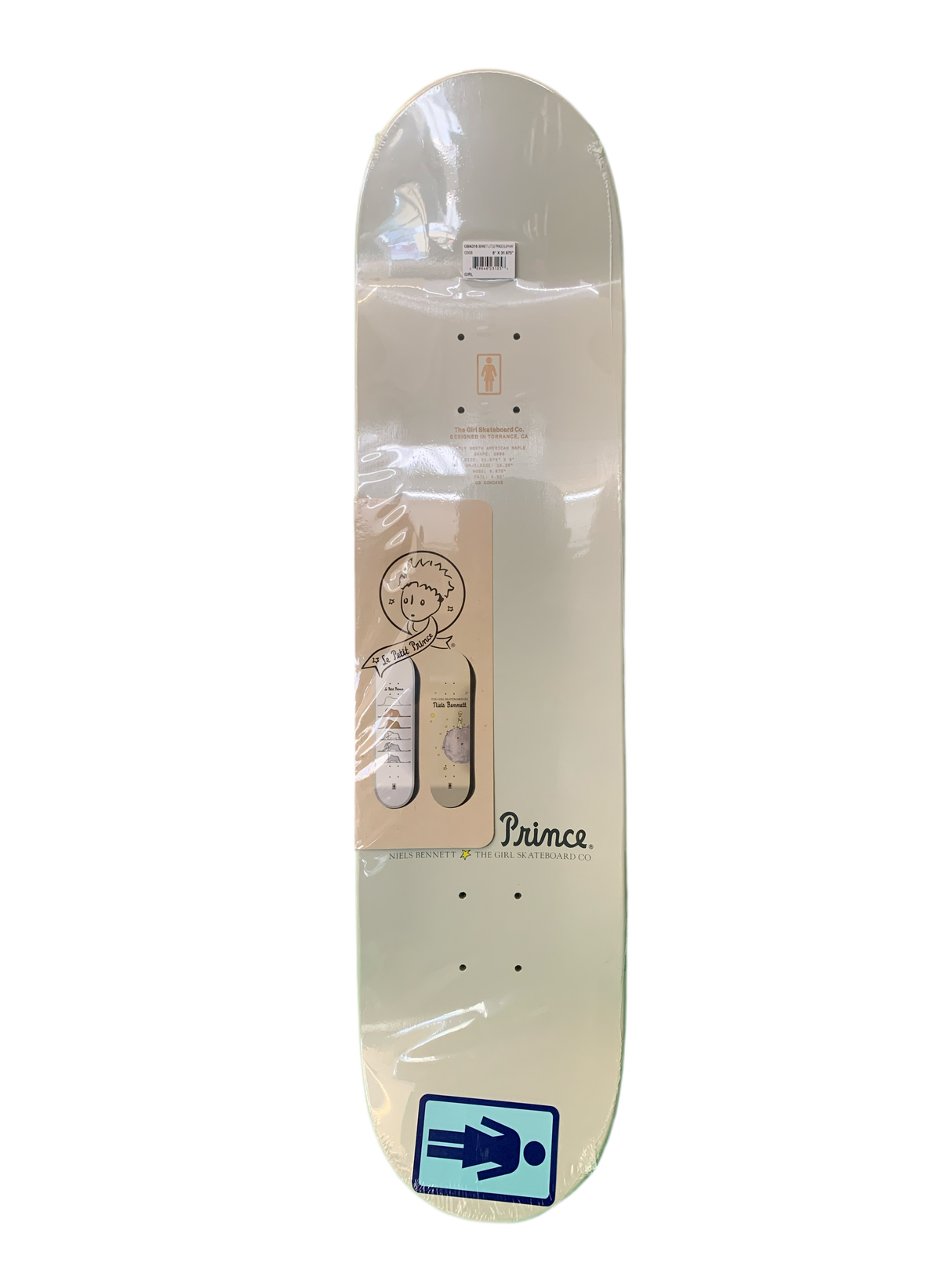 Girl x Le Petit Prince Elephant 8.0" Classic Skateboard Deck