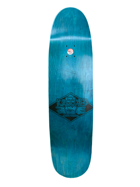 Krooked Time Will Tell 9.25" Shaped Classic Skateboard Deck