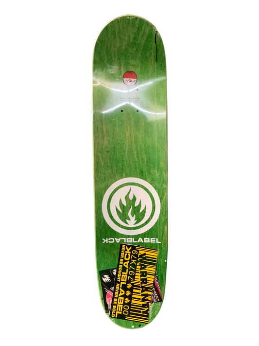 Black Label Ragdoll Hair Everywhere Pink 8" Classic Skateboard Deck