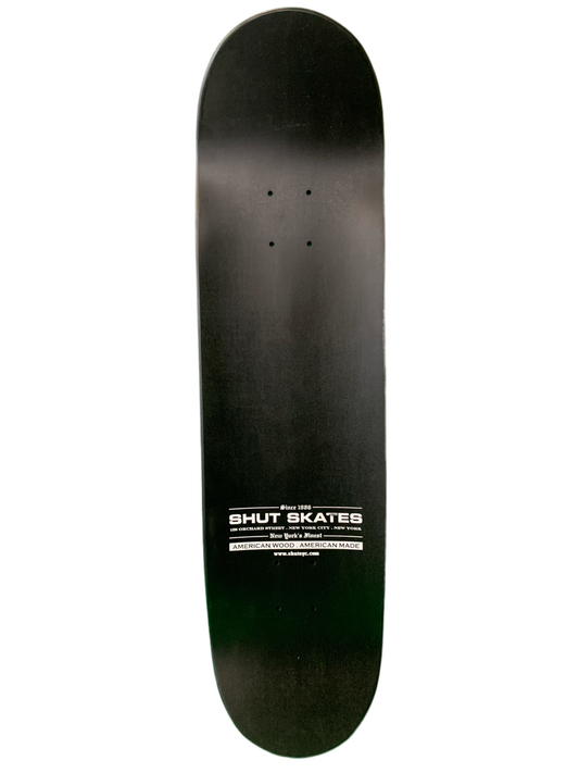 Shut Logo Crests 8.3" Classic Skateboard Deck