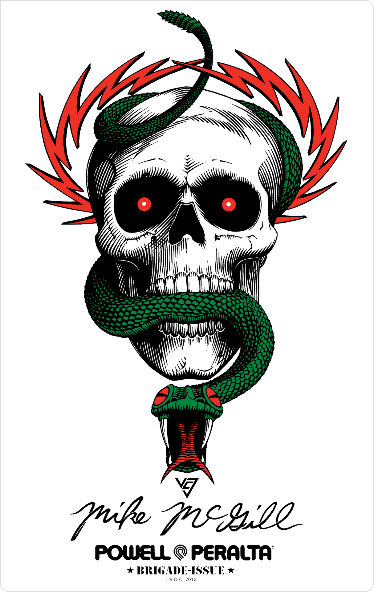 Bones Brigade Series 17 Mcgill Sticker