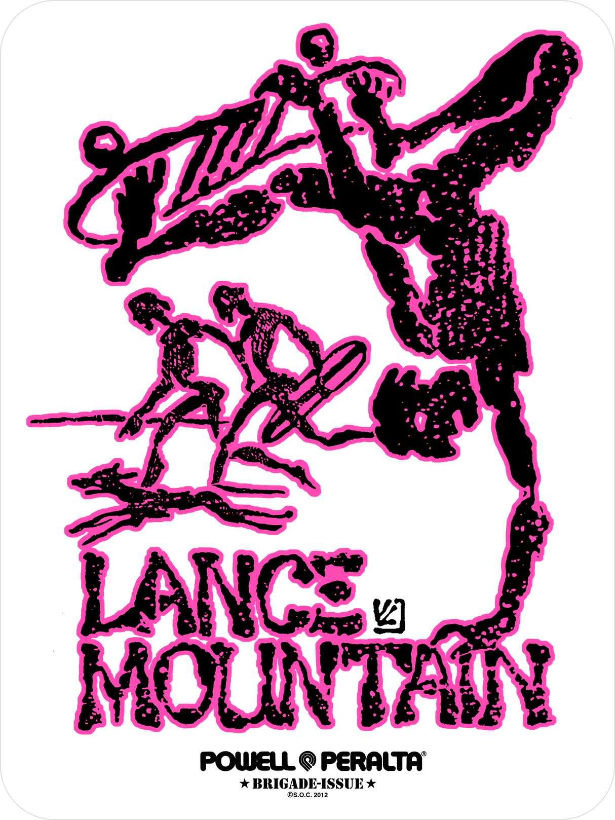 Bones Brigade Series 17 Mountain Assorted Sticker