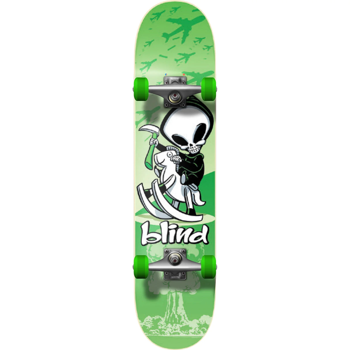 Blind Classic Crazy Horse Green Skateboard Complete