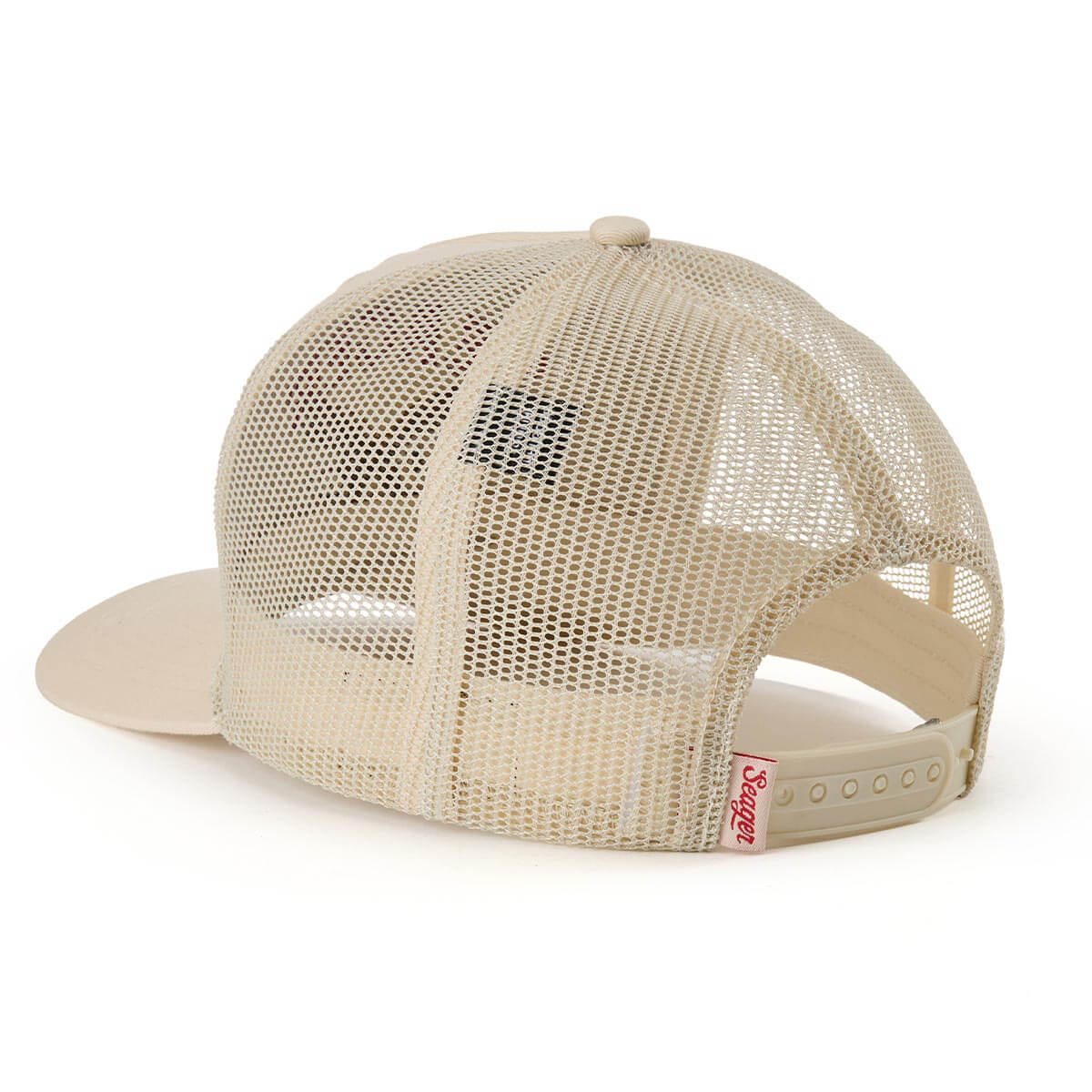 Seager Bradley Cream Snapback Trucker Hat