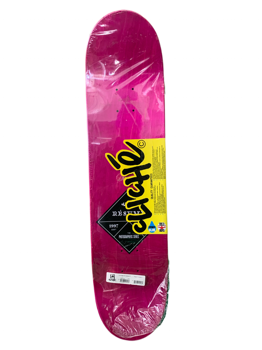 Cliche Jereme Daclin Resume Colored 8" Classic Skateboard Deck