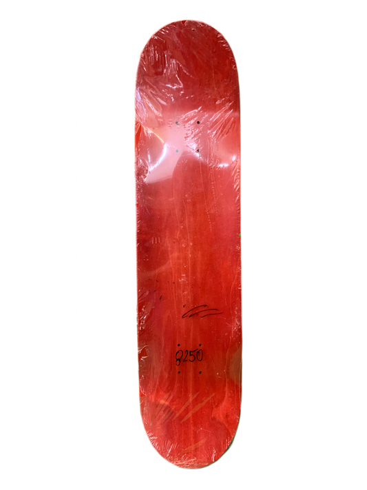 OutLook Ray Fennessey Harp Green/Yellow 8.25" Classic Skateboard Deck