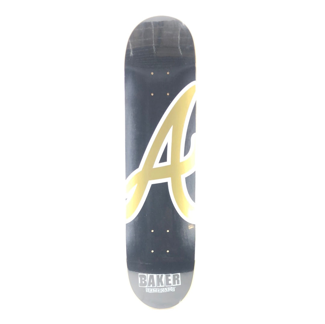 Baker Andrew Reynolds A Graphic Black Gold Size 7.75" Skateboard Deck