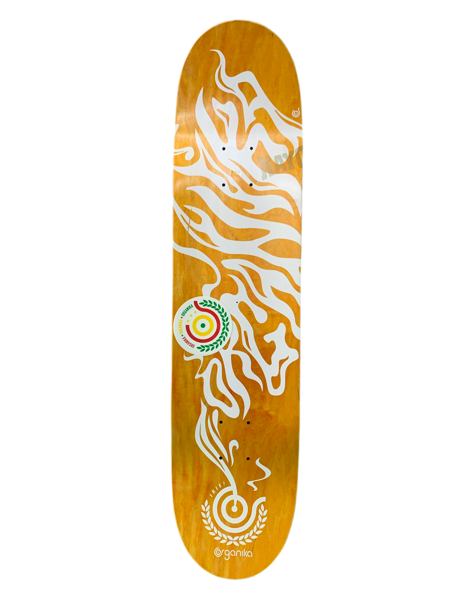 Organika Irie! Flame 7.75" Classic Skateboard Deck