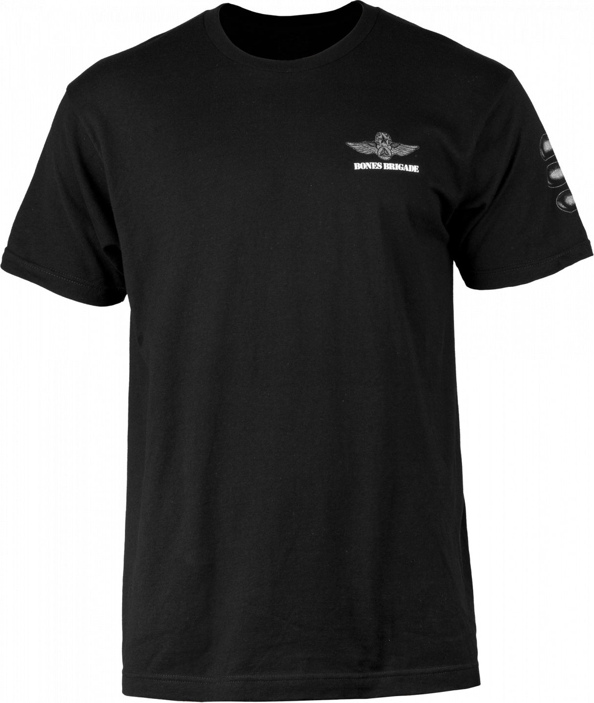 Powell Peralta Bones Brigade Bomber Black S/s Shirt