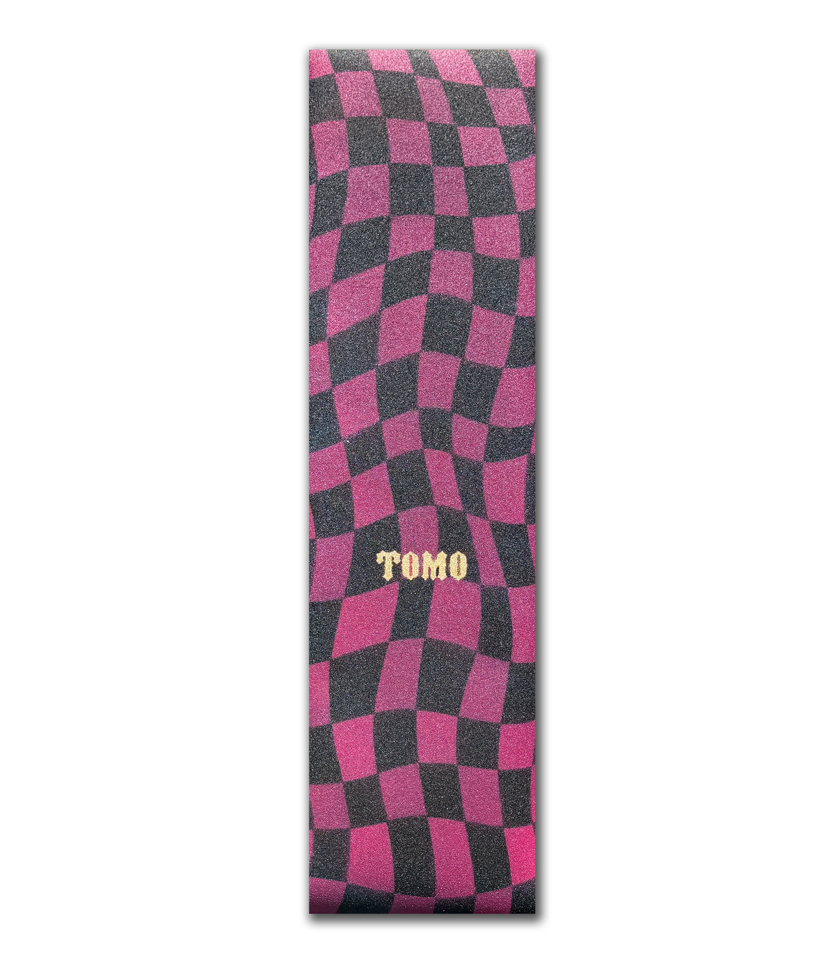 Tomo Checker - Pink Graphic Griptape