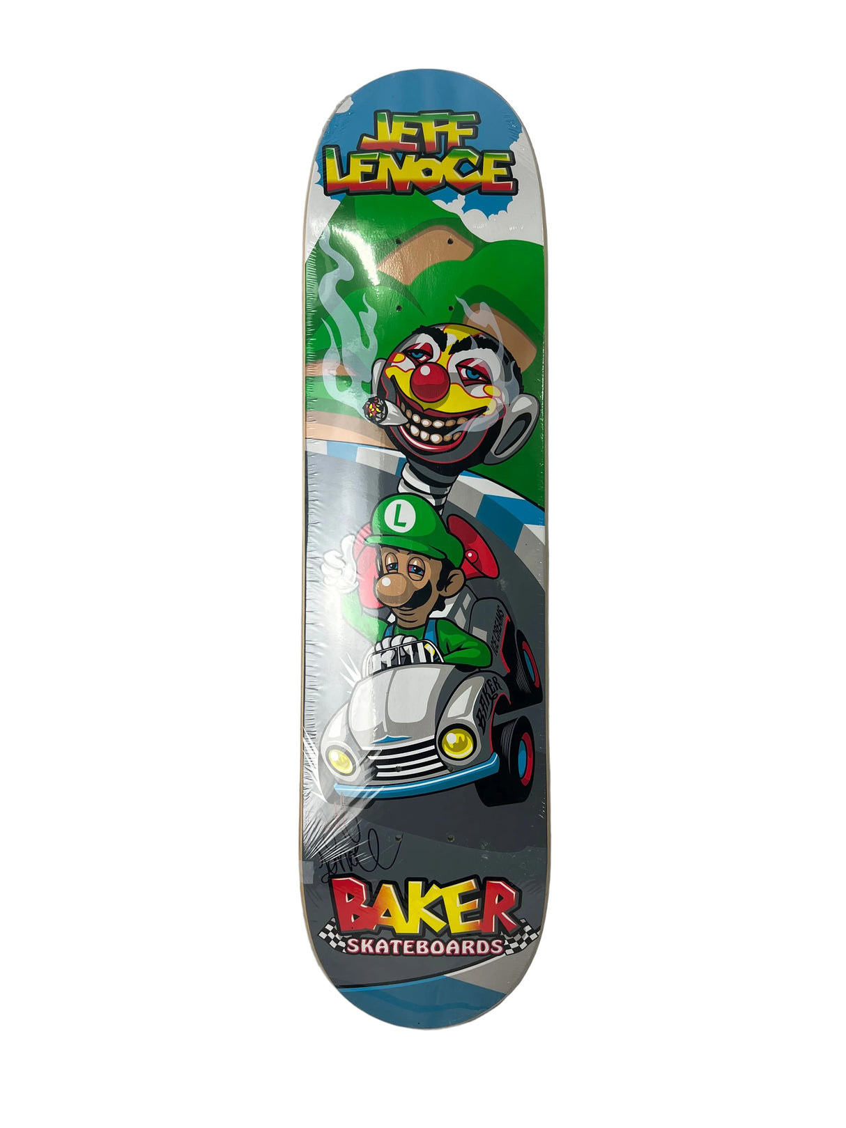 Baker Jeff Lenoce Autographed Stoney Kart Assorted Colors 7.9 Skateboard Deck