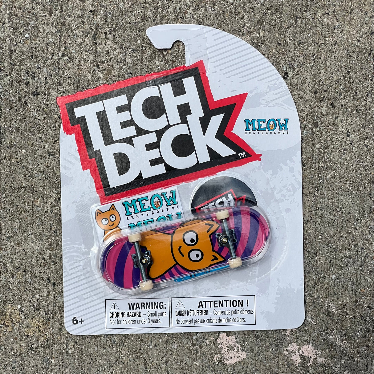 Tech Deck Meow Kitty Fingerboard Complete