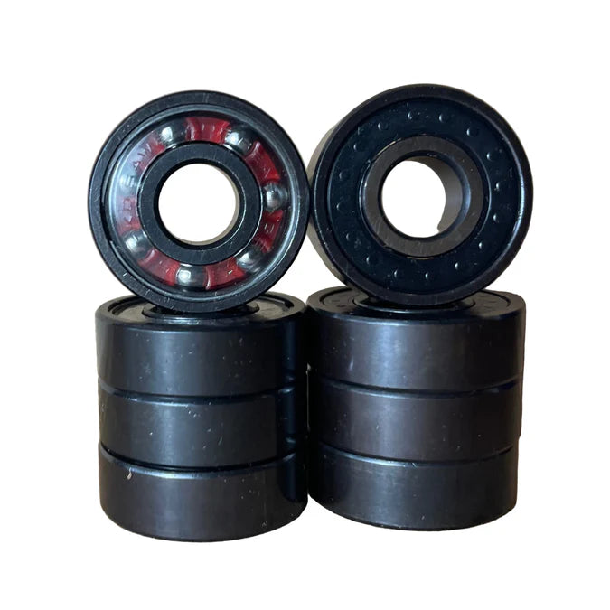 FKD Sawblade Abec 5 Clear/Red/Black Bearings
