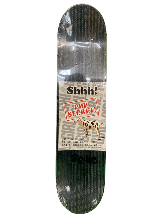 Girl Mike Mo Capaldi Rolling Logo 8" Classic Skateboard Deck