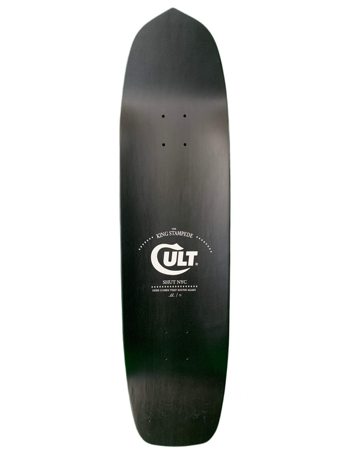 Shut x Stampede Here Comes That Sound Again 11/75 8.6" Classic Skateboard Deck