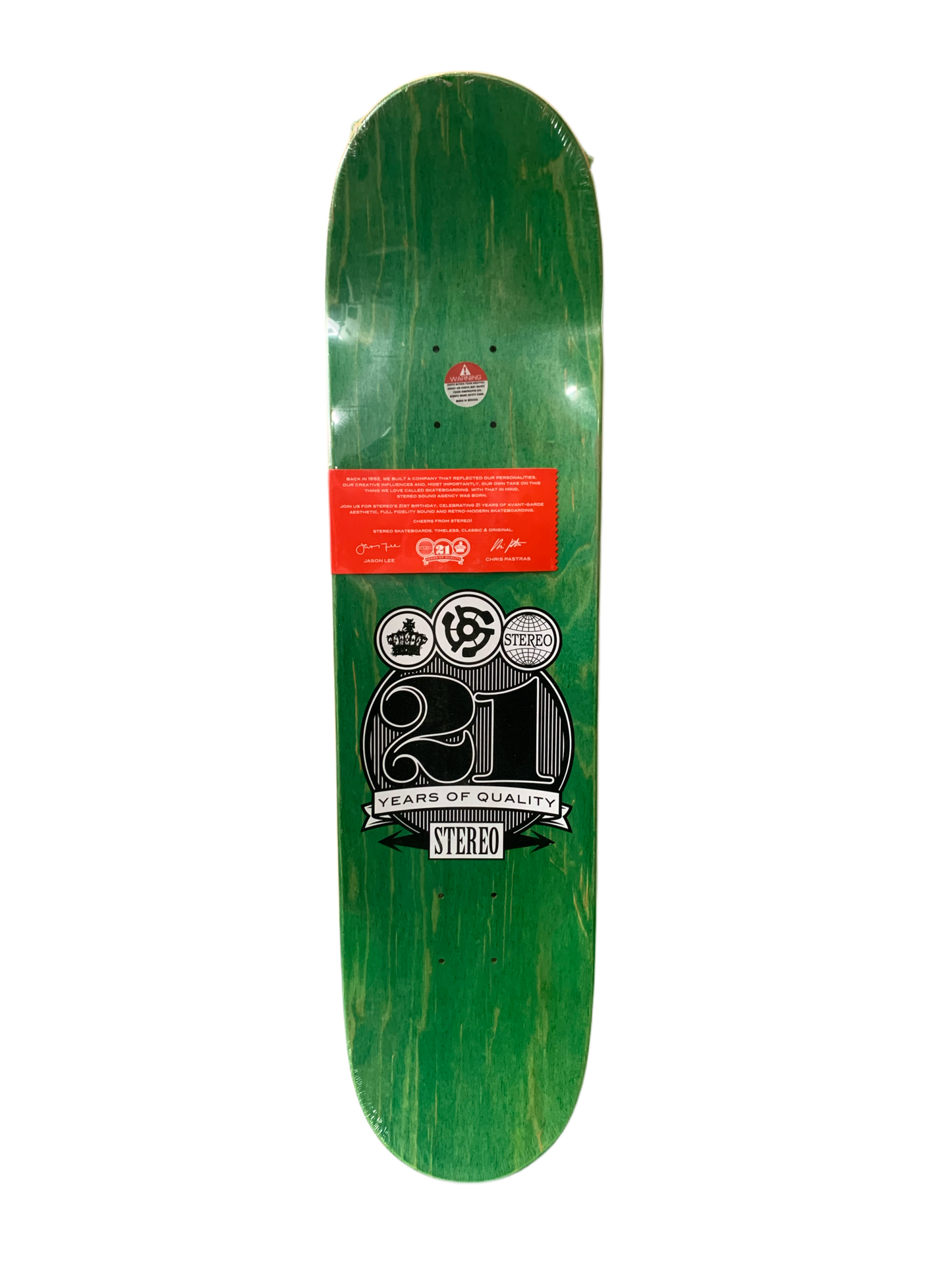 Stereo Chris Pastras taken by Gabe Morford 8" Classic Skateboard Deck