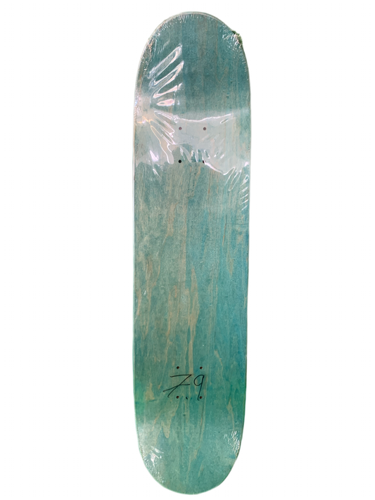 Death Richie Jackson Portrait Red/Blue 8" Classic Skateboard Deck