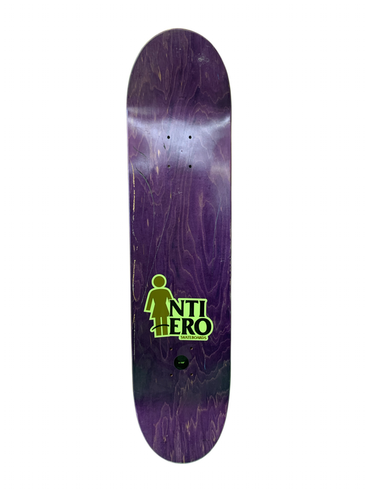 Anti-Hero x Girl Mike Carrol Beauty and The Beast 7.8" Classic Skateboard Deck