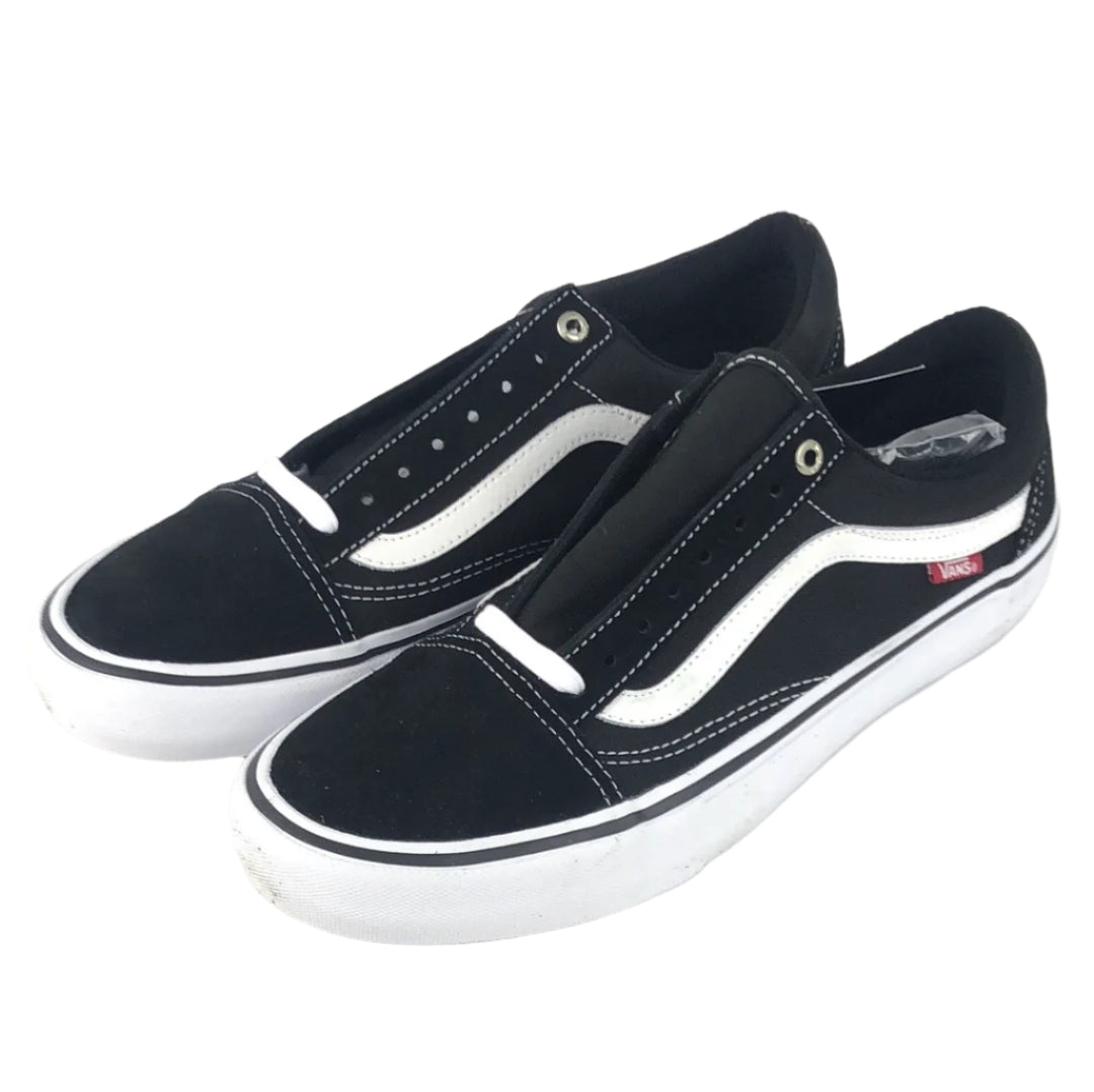 Vans Old Skool Pro Black White U.S. Mens Size 10.5