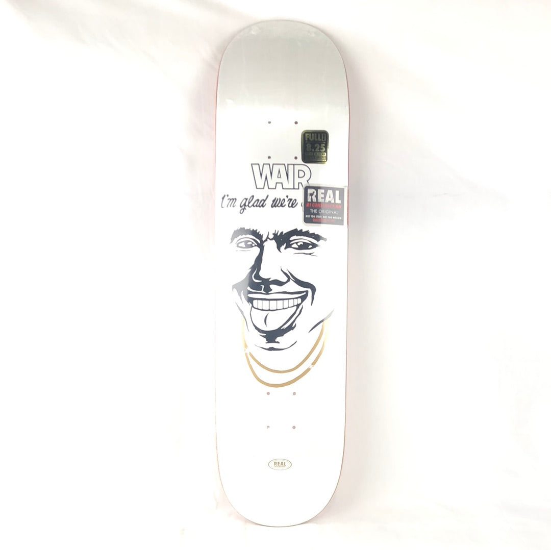 Real Ishod Wair Face White/Black 8.25'' Skateboard Deck dp