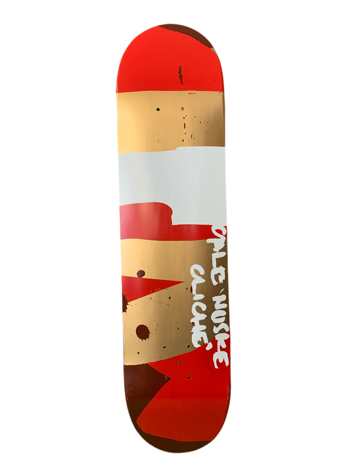 Cliche Cal Nuske Painted 7.6" Classic Skateboard Deck