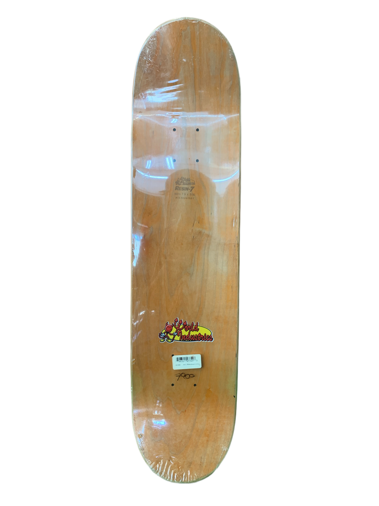 World Industries Kyle Berard Devilman 7.5" Classic Skateboard Deck